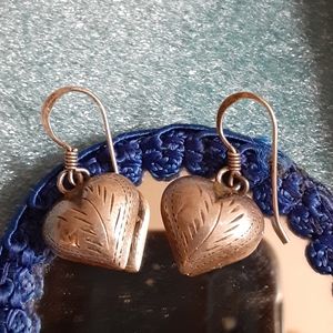 Puff Heart Earrings
